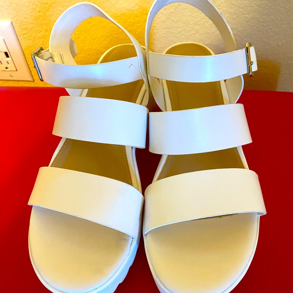 New White sandals